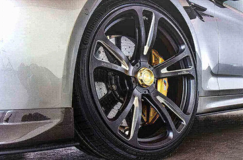 21 英寸 轮毂轮胎套装 AC3 Evo 锻造 深灰 / 银色 Michelin