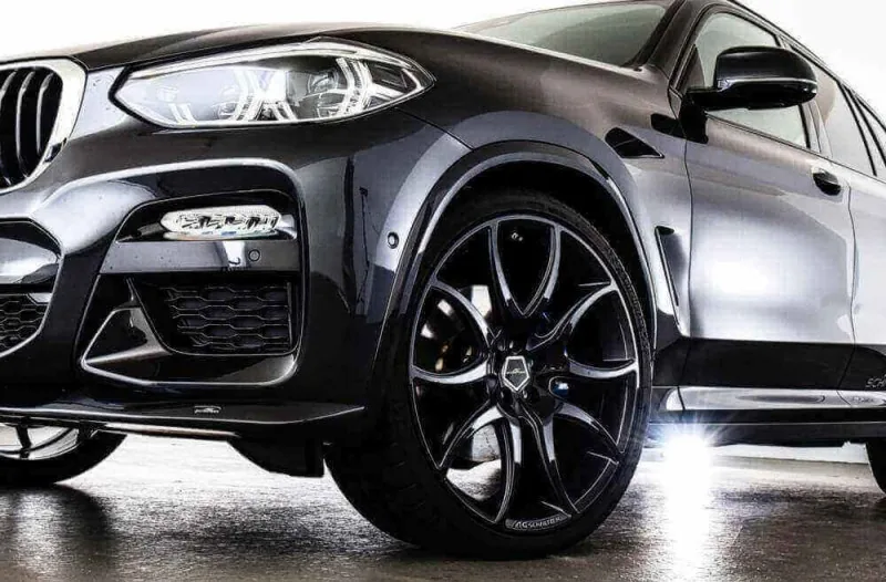 22 英寸 轮毂轮胎套装 AC2 黑色 Hankook