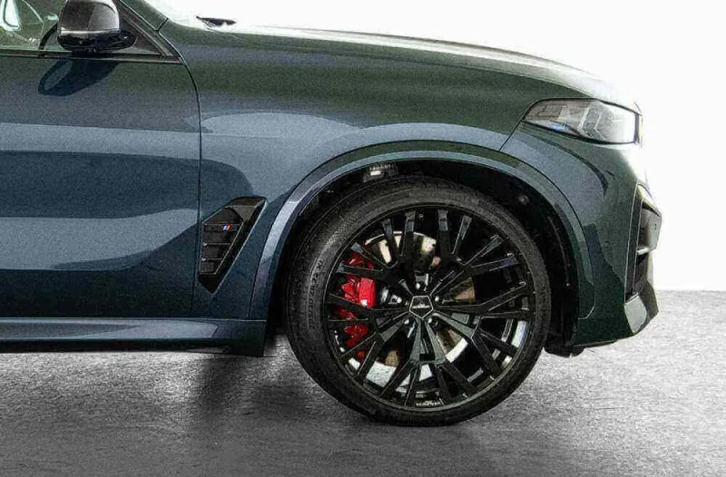前轴 22 英寸 及 后轴 23 英寸 轮毂轮胎套装 AC5 黑色 Continental