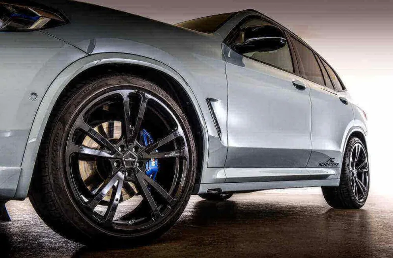 21 英寸 轮毂轮胎套装 AC3 FlowForming 旋压 黑色 Michelin